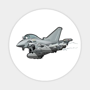 Cartoon Fighter Plane Magnet